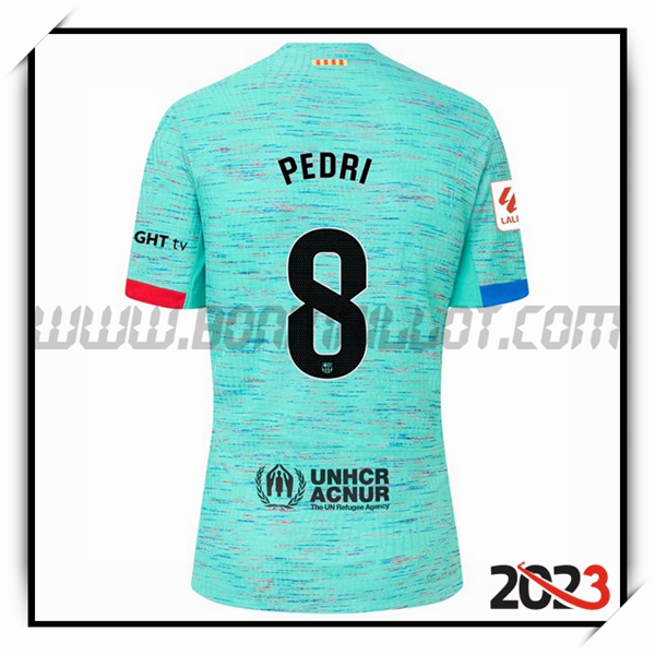 Bien Magasin Vendu Maillot de FC Barcelone PEDRI #8 Third 23/24 ...