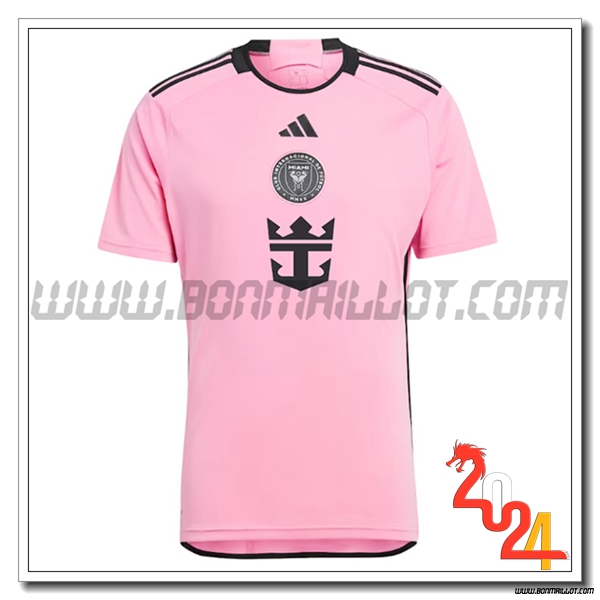 Maillot Foot Inter Miami CF Domicile Rose 2024 2025 [1fc242514] €26.