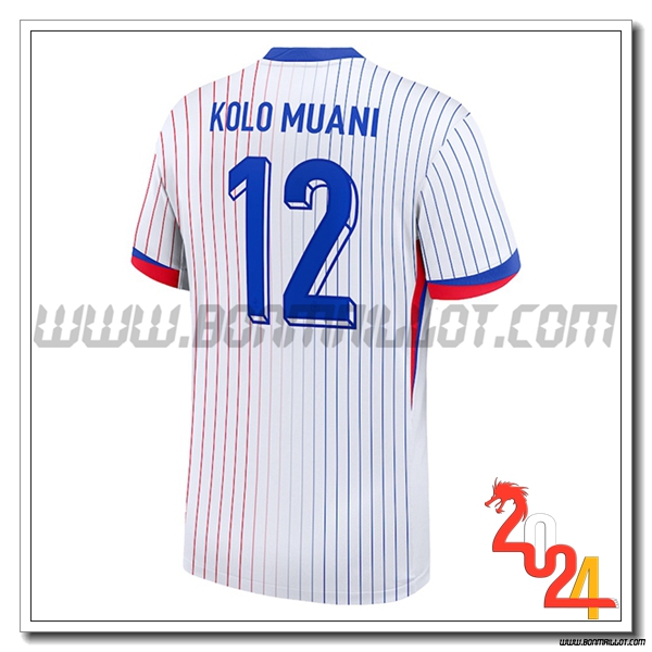 Meilleur Magasin Vente Maillot Equipe France KOLO MUANI 12 Exterieur